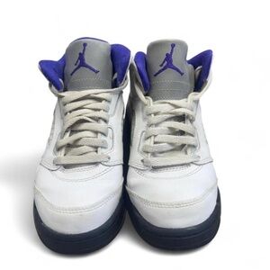Youth size 13.5 Nike Air Jordan 5 Retro “Dark Concord"